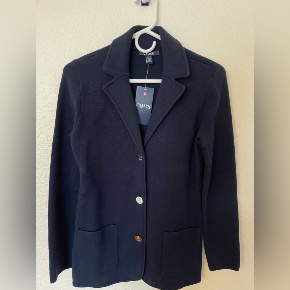 Brand new CHAPS cardigan blazer in size S